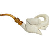 Special Elephant Designer Stem Meerschaum Pipe