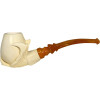 Deluxe Backward Claw Smooth Bowl Meerschaum Pipe Deluxe Backward Claw Smooth Bowl Meerschaum Pipe