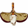 Special Natural Stone Sitting Oom Paul Meerschaum Pipe
