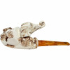 Special Natural Stone Elephant Meerschaum Pipe