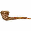 Deluxe Pre-colored Calabash Lattice Meerschaum Pipe