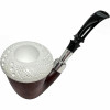 Special Calabash Lattice Redwood Meerschaum Pipe