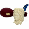 Deluxe Cevik Signed Lady Meerschaum Pipe