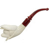Sports Dog Lattice Shank Meerschaum Pipe Sports Dog Lattice Shank Meerschaum Pipe