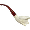 Sports Dog Lattice Shank Meerschaum Pipe Sports Dog Lattice Shank Meerschaum Pipe