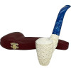Deluxe Signed Selver Poker Weave Meerschaum Pipe Deluxe Signed Selver Poker Weave Meerschaum Pipe