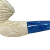 Deluxe Signed Selver Poker Weave Meerschaum Pipe Deluxe Signed Selver Poker Weave Meerschaum Pipe