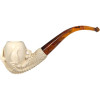 Deluxe Fancy Claw Full Bent Meerschaum Pipe