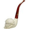 Deluxe Sherlock and Watson Meerschaum Pipe Set