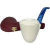 Special Arasta Smooth Dublin Blue Stem Meerschaum Pipe