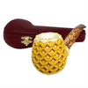 Special Apple 3D Deep Lattice Meerschaum Pipe