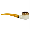Deluxe Govem Calcined Apple Meerschaum Pipe Set