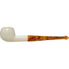 Smooth Small Straight Stem Meerschaum Pipe