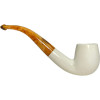 Deluxe Smooth Billiard Lattice Stars Meerschaum Pipe Deluxe Smooth Billiard Lattice Stars Meerschaum Pipe
