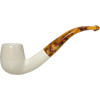 Deluxe Smooth Billiard Lattice Stars Meerschaum Pipe Deluxe Smooth Billiard Lattice Stars Meerschaum Pipe