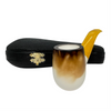 Deluxe Govem Calcined Billiard Meerschaum Pipe Set Deluxe Govem Calcined Billiard Meerschaum Pipe Set