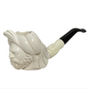 Deluxe Man in Turban Knurl Meerschaum Pipe