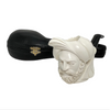 Deluxe Man in Turban Knurl Meerschaum Pipe
