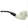 Calabash and Skull in Claw Mini Meerschaum Pipe Set
