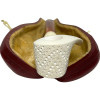 Freehand Designer Lattice Knurl Meerschaum Pipe