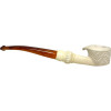 Freehand Designer Lattice Knurl Meerschaum Pipe