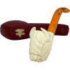 Deluxe American Buffalo Meerschaum Pipe