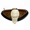 Sherlock Holmes Smooth Knurl Meerschaum Pipe