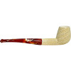 Small Designer Lattice Straight Meerschaum