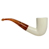 Deluxe Signed Govem Smooth Tall Meerschaum Pipe
