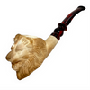 Deluxe Pre-colored Lion Designer Stem Meerschaum Pipe