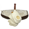 Bekler Sitting Freehand Knurl GBD Meerschaum Pipe