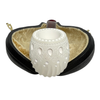 Special 9mm Apple Hand Carved Meerschaum Pipe Special 9mm Apple Hand Carved Meerschaum Pipe