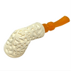 Special Govem Signed Embossed Scroll Meerschaum Pipe