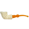 Special Govem Signed Embossed Scroll Meerschaum Pipe