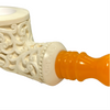 Special Govem Signed Embossed Scroll Meerschaum Pipe