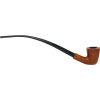 Dublin Light Brown Italian Briar Churchwarden Pipe Dublin Light Brown Italian Briar Churchwarden Pipe