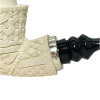 Special A. Govem Masonic Sterling Silver Meerschaum Pipe