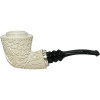 Special A. Govem Masonic Sterling Silver Meerschaum Pipe