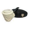 Special A. Govem Masonic Sterling Silver Meerschaum Pipe