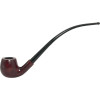 Apple Red Italian Briar Churchwarden Pipe