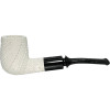 Deluxe Designer Lattice Rustic Shank Meerschaum Pipe