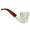 Special 9mm Teardrop Lattice Meerschaum Pipe Special 9mm Teardrop Lattice Meerschaum Pipe