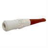 Meerschaum Cigarette Holder - Orange Stem