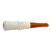 Meerschaum Cigarette Holder - Orange Stem