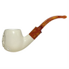 US Navy Emblem Apple Govem Meerschaum Pipe US Navy Emblem Apple Govem Meerschaum Pipe