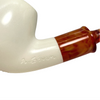 US Navy Emblem Apple Govem Meerschaum Pipe US Navy Emblem Apple Govem Meerschaum Pipe