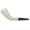Special Smooth 9mm Horn Meerschaum Pipe