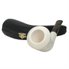 Special Smooth 9mm Horn Meerschaum Pipe