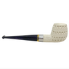Deluxe Arasta 3D Lattice Silver Band Meerschaum Pipe