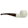 Deluxe 9mm Smooth Ball Meerschaum Pipe